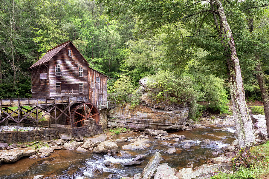 Glade Creek Grist Mill Photograph by Susan Rissi Tregoning