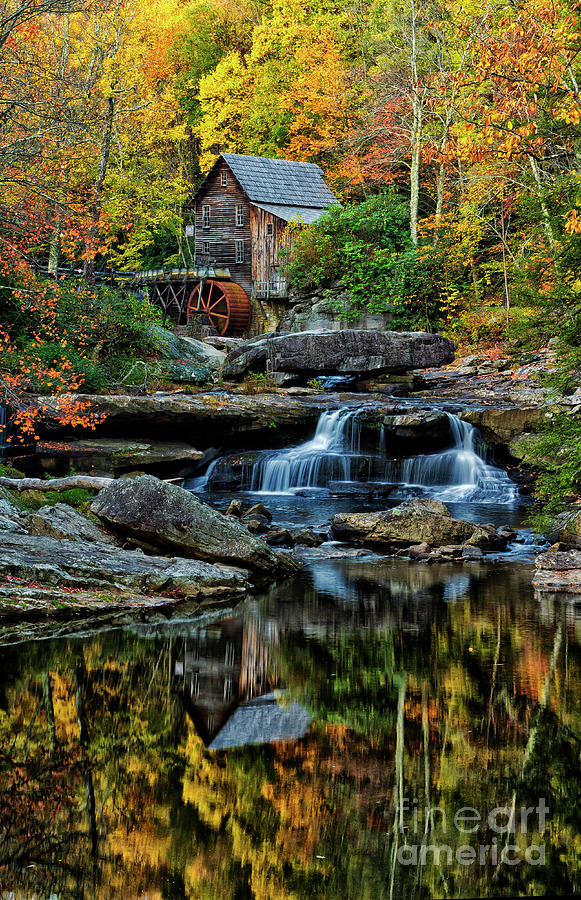 Glade Creek Grist Mill WV Photograph by Teresa Jack - Fine Art America