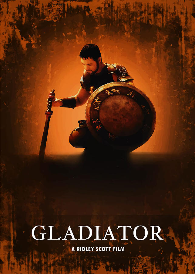 Gladiator Poster Bo Kev Summer 80s Tapestry - Textile By Stewart Gray ...