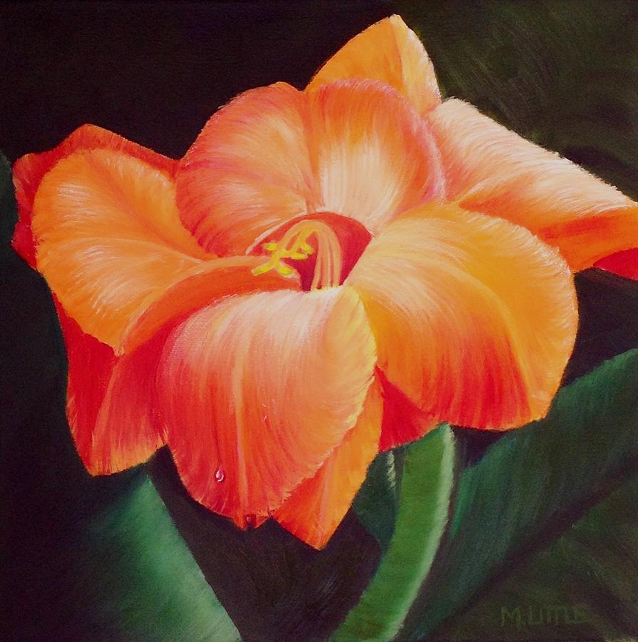 Gladiolus Painting by Marlene Little