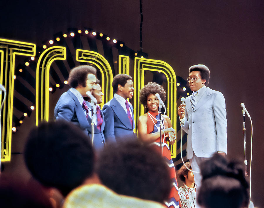 Gladys Knight and The Pips on Soul Train Photograph by Kellice Swaggerty