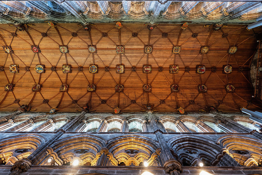 Glasgow Cathedral Choir Vault In Scotland Photograph by Artur Bogacki