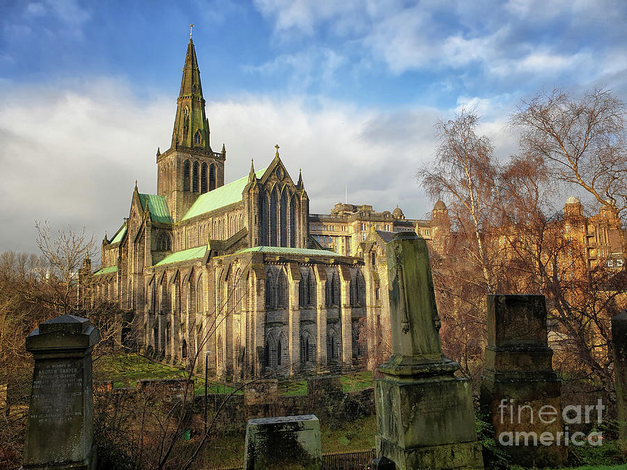Architecture Photograph - Glasgow Cathedral by Lynn Bolt