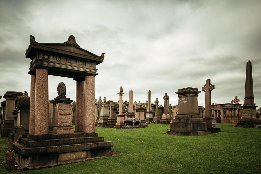 Glasgow Necropolis Photograph by Songquan Deng