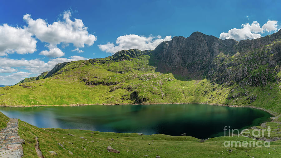 Glaslyn Lake Snowdon Wales Photograph by Adrian Evans