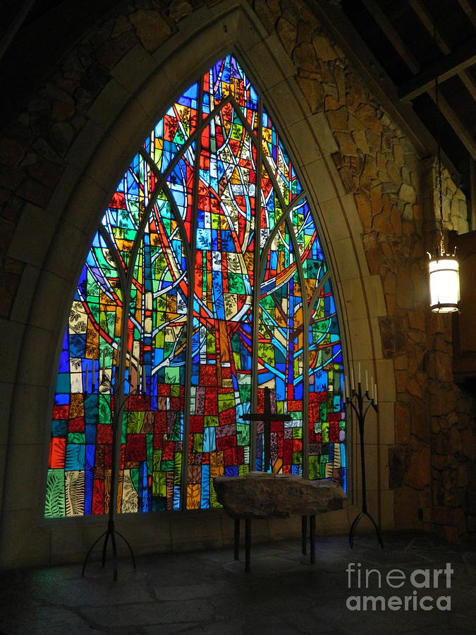 Glass and the Altar Photograph by Tina M Powell - Fine Art America