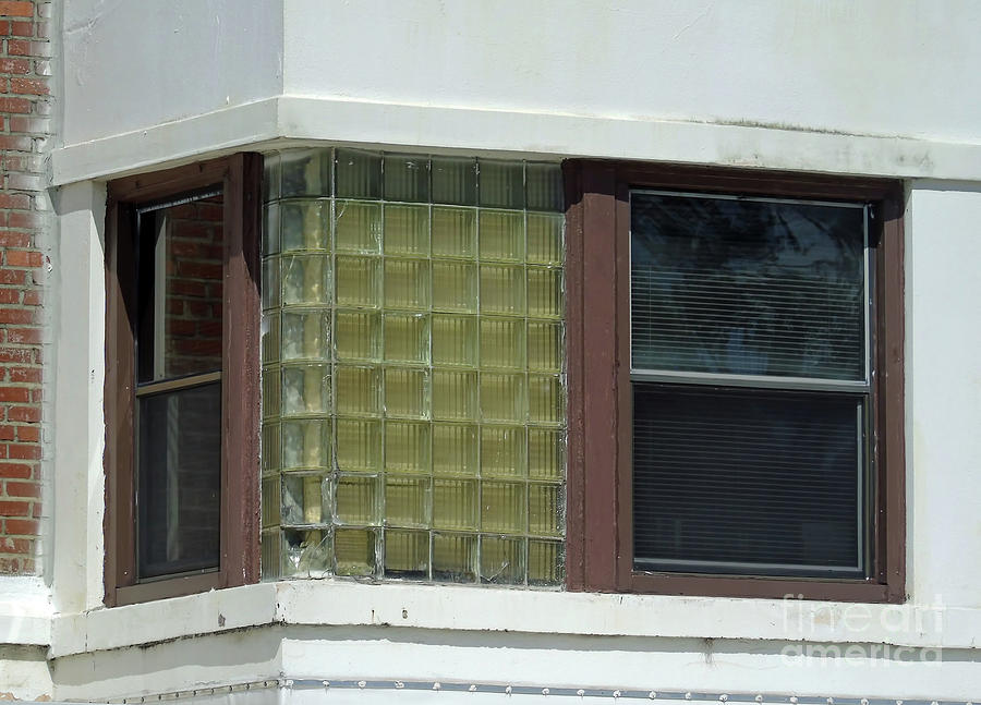 Glass Block Window Photograph by D Hackett