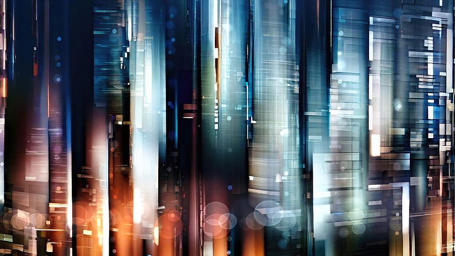 Glass City 3 Digital Art by David Manlove