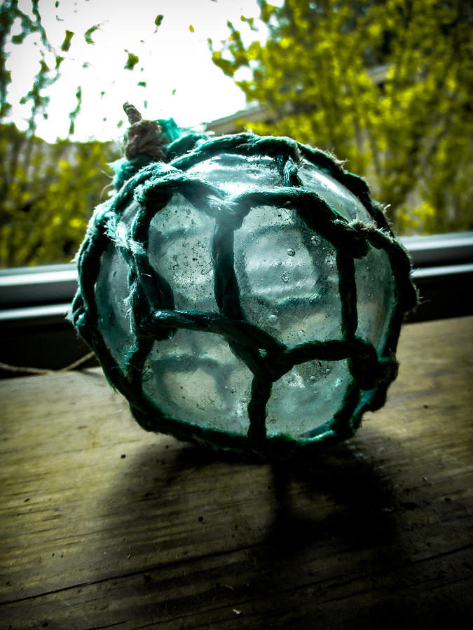 Glass Fishing Float Photograph by W Craig Photography