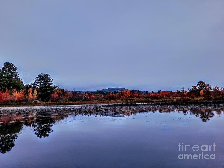 Glass Half Full - Webster Lake, New Hampshire Photograph by Dave Pellegrini
