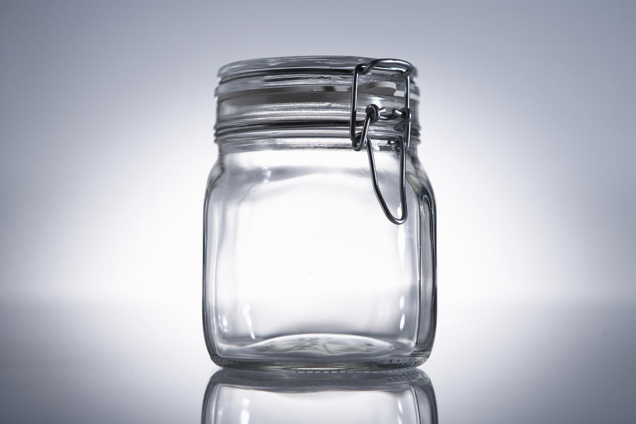 Glass jar Photograph by Thomas Northcut