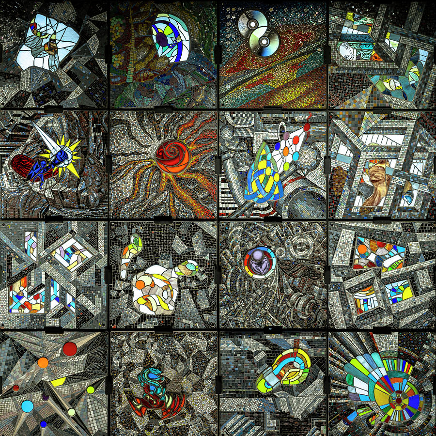 Glass mosaic Photograph by Ivan Ivanov - Fine Art America