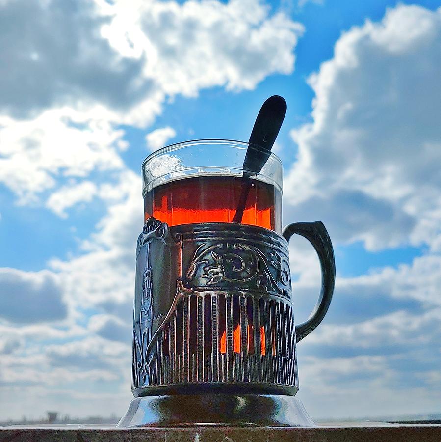 Glass of Tea  Photograph by Alex Mir