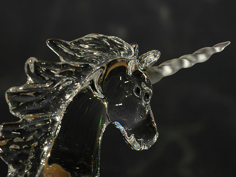 murano glass unicorn