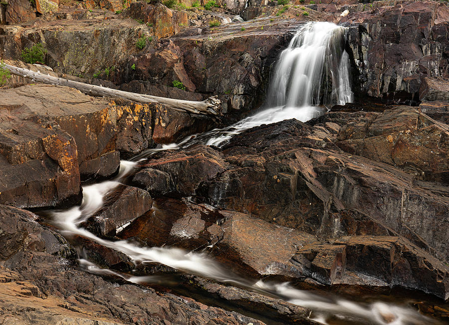 Glen Alpine Falls 2 Photograph by Ron Long Ltd Photography