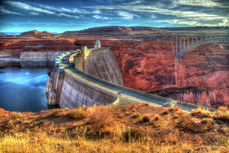 Glen Canyon Dam Grand Canyon National Park Page Arizona Art Photograph ...