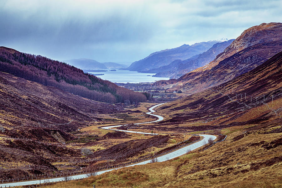 Glen Docherty to Loch Maree Photograph by John Frid - Fine Art America