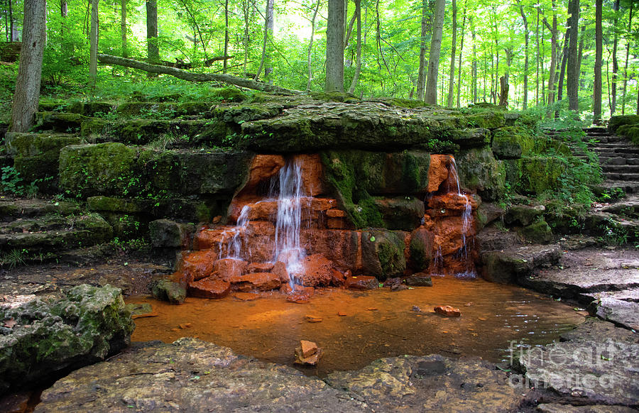 Glen Helen Waterfall 2 Photograph by Jennifer Shade - Fine Art America