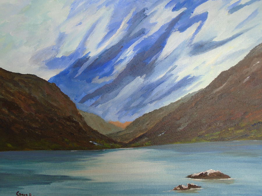 Glendalough Painting by Conor Murphy