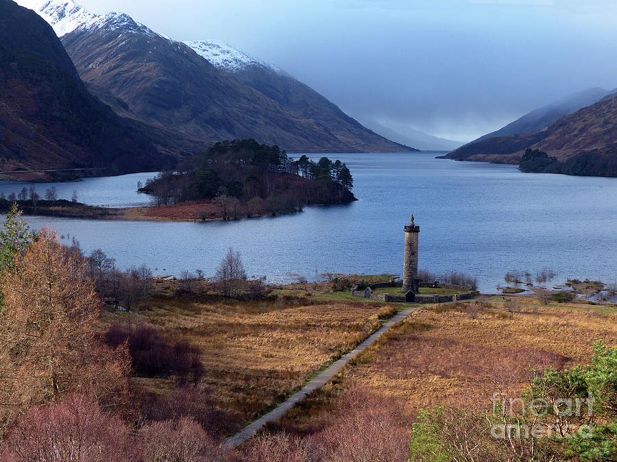Glenfinnan Monument and Loch Shiel Photograph by Phil Banks