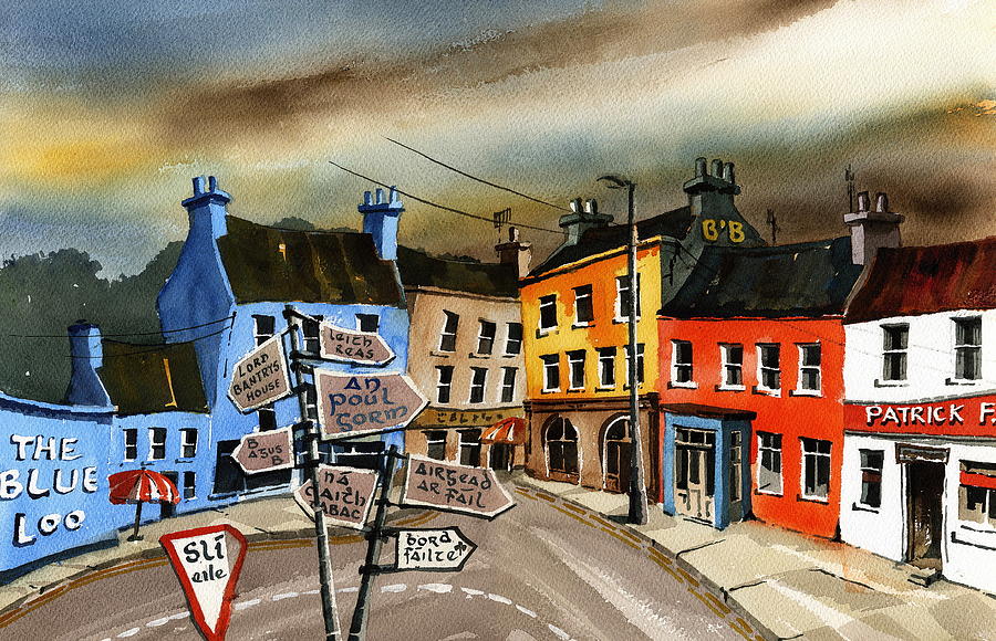 Glengarrif, West Cork Painting by Val Byrne