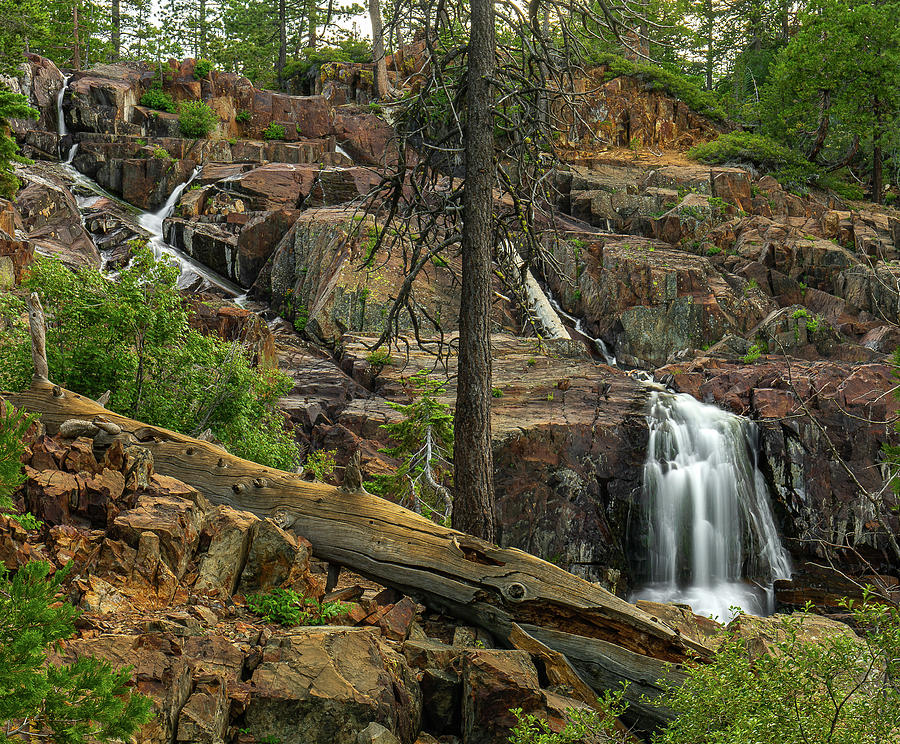 Glen Alpine Falls Photograph by Ron Long Ltd Photography