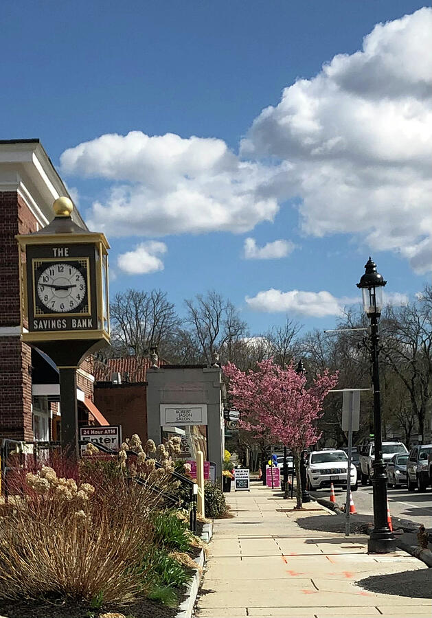 Glimpse of Spring in Downtown Andover Photograph by Lorraine Palumbo