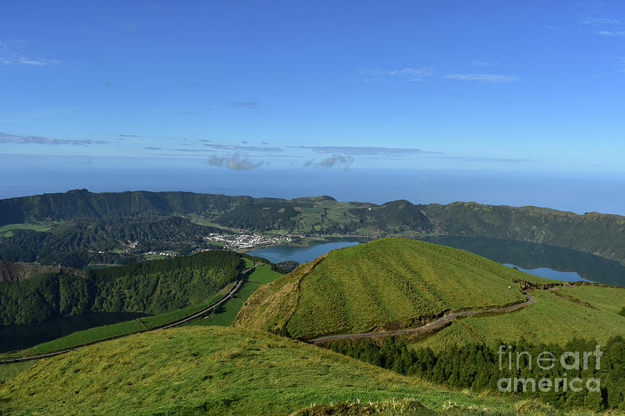 Glimpses of Lakes at Sete Cidades in the Azores Photograph by DejaVu ...