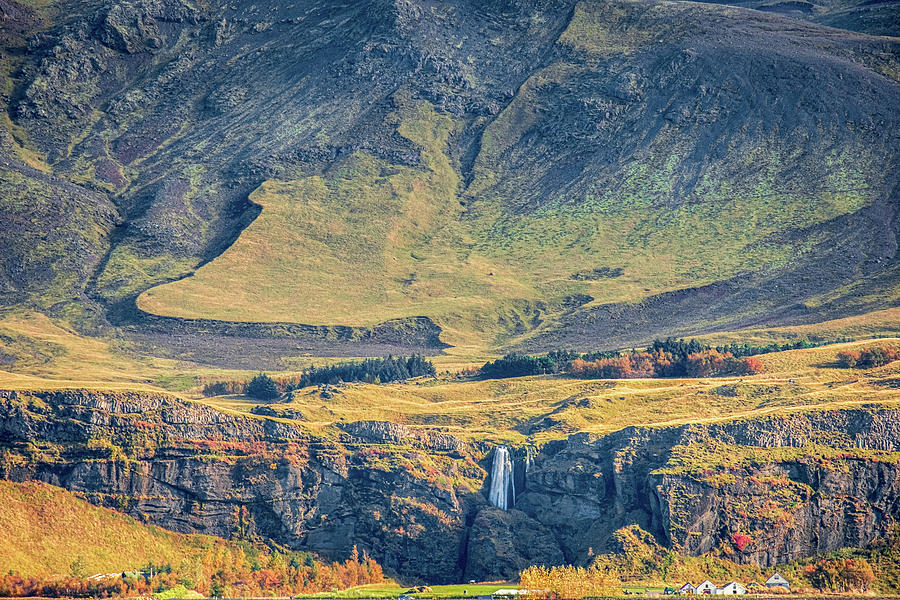 Gljufrabui waterfall in Iceland Photograph by Alexios Ntounas