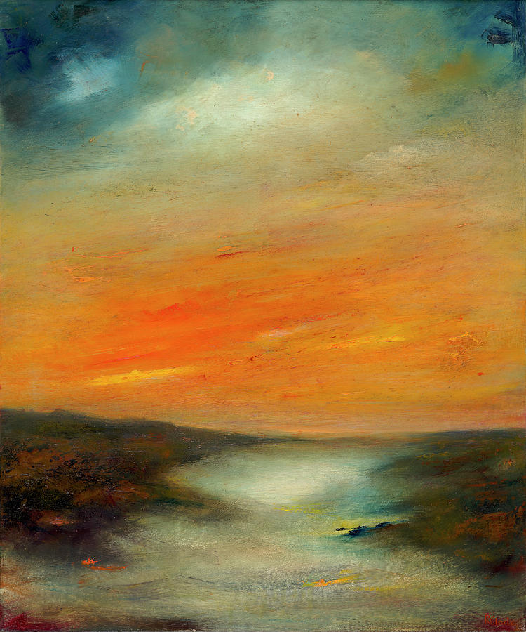 Gloaming Painting by Roger Clarke