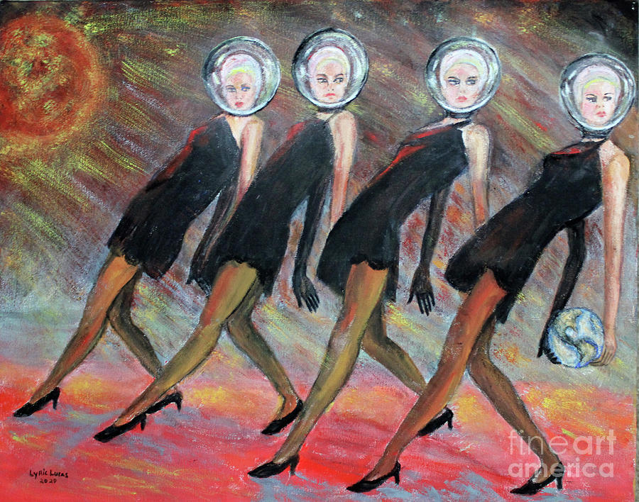 Global Dance Painting by Lyric Lucas