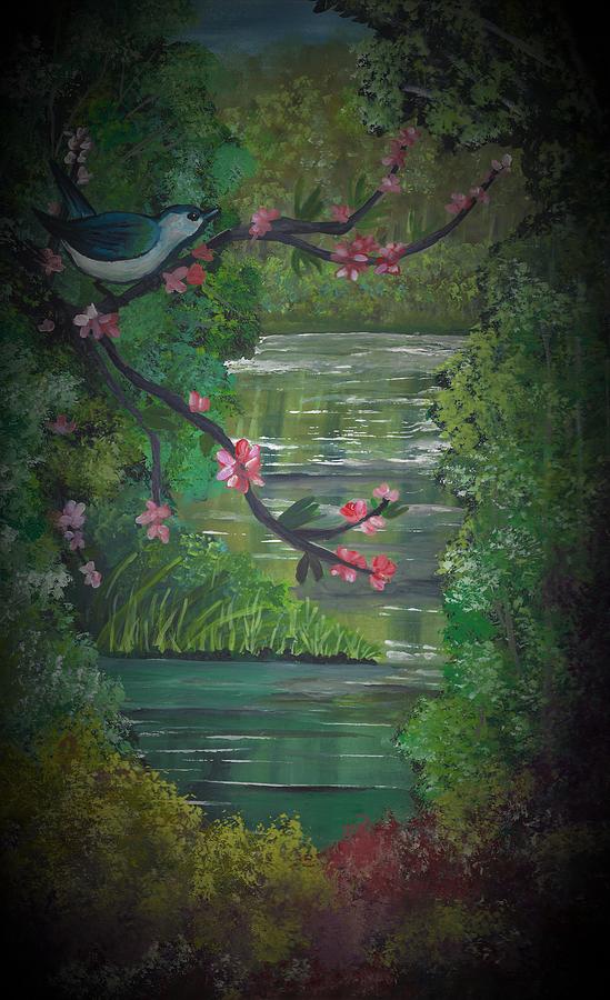 Welcome spring Painting by Tara Krishna