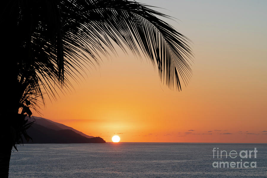 Glorious Sunset Puerto Vallarta Mexico Photograph by Wayne Moran