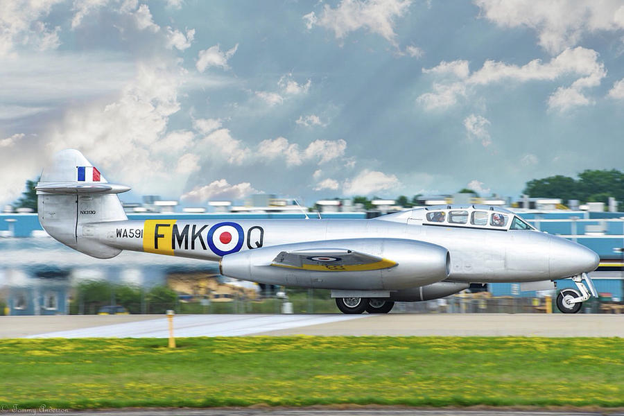  Gloster  Meteor Photograph by Tommy Anderson