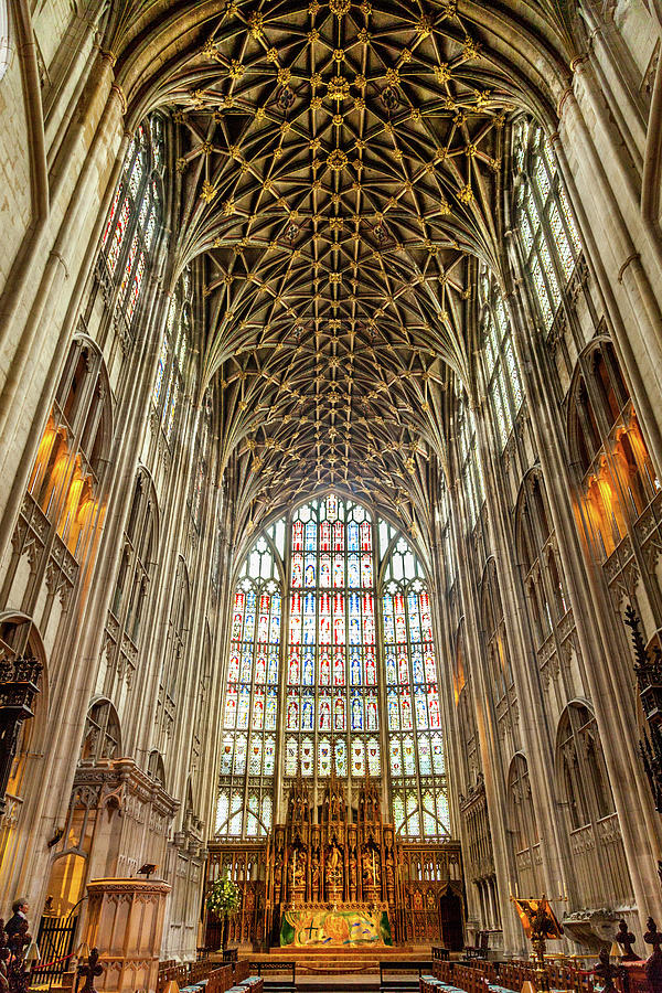 Gloucester Cathedral Interior Photograph by W Chris Fooshee