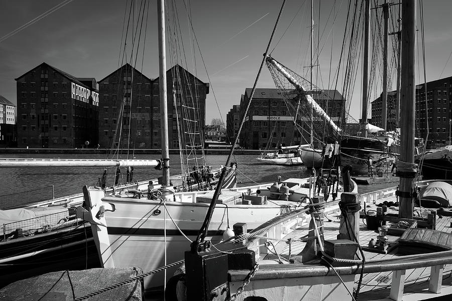 Gloucester Docks, UK Photograph by Seeables Visual Arts