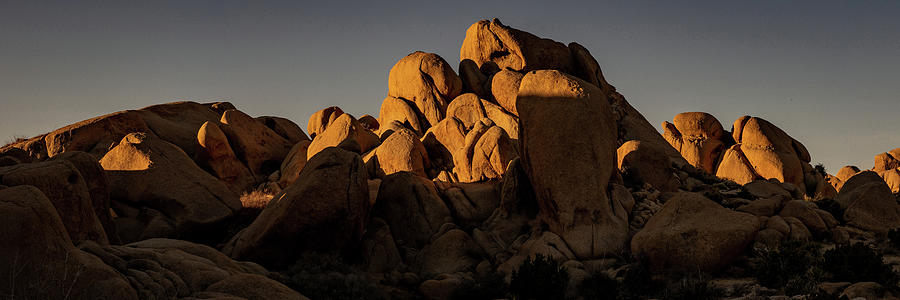 Glowing Jumbo Rocks Photograph by Kelly VanDellen
