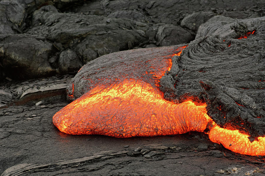 Lava Photograph - Lava flow on Hawaii by Ralf Lehmann Lava Photograph - Lava flow on Hawaii by Ralf Lehmann