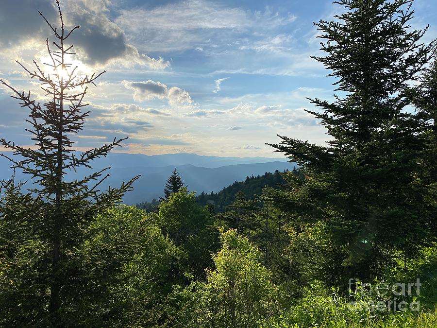 Glowing Mountain Rays Photograph by Angela Zanowick | Fine Art America