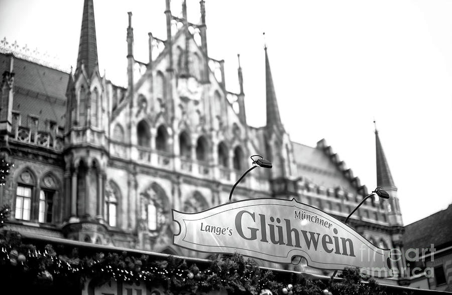 Gluhwein in Marienplatz Munich Germany Photograph by John Rizzuto