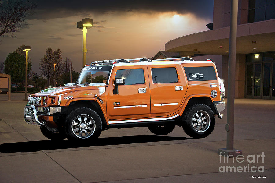 GM Hummer H2 Photograph by Dave Koontz