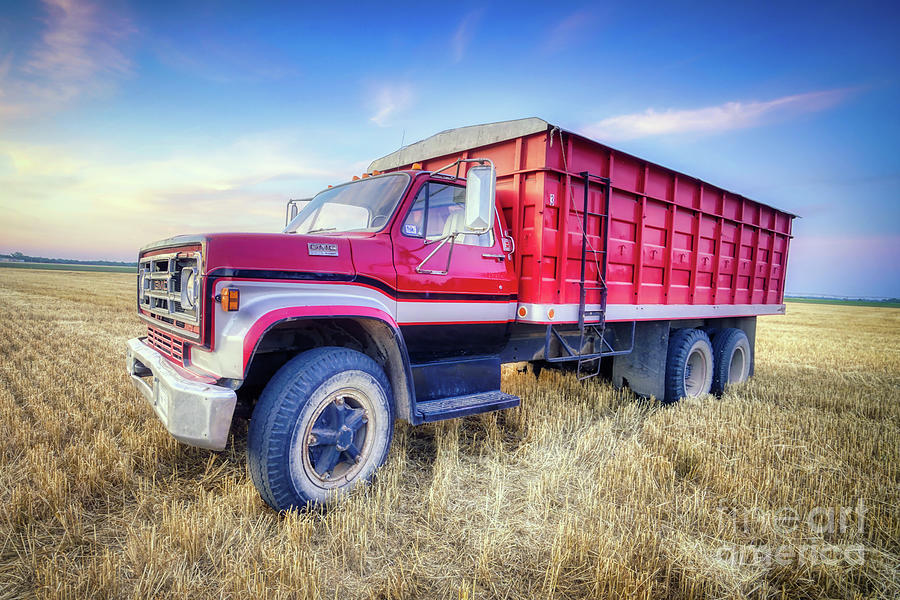 GMC Grain Truck Photograph by Caleb McGinn - Fine Art America