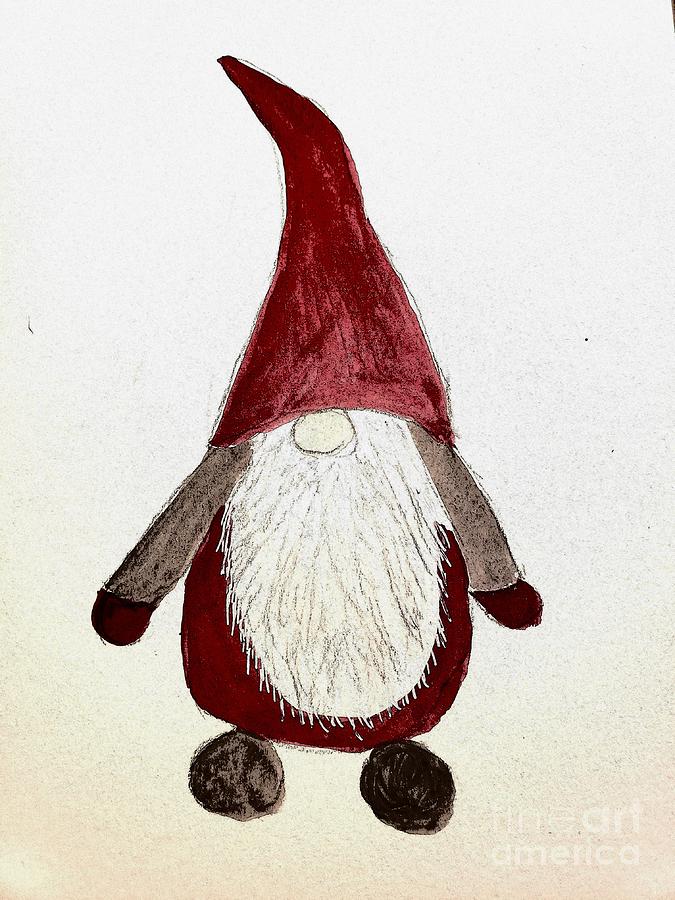 Gnome Painting by Margaret Welsh Willowsilk