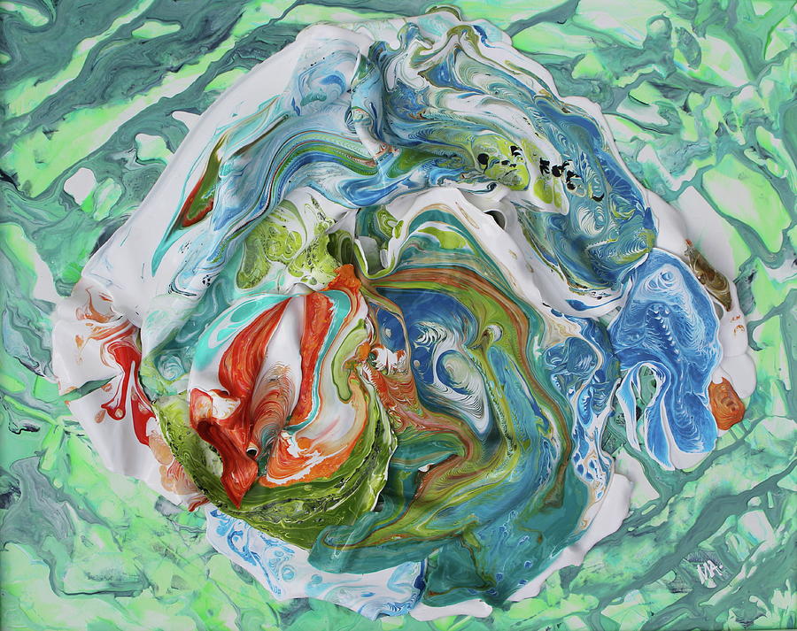 Go Green Painting by Madeleine Arnett