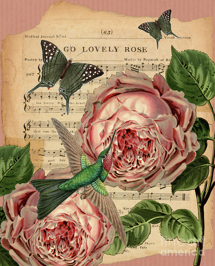 Go Lovely Rose Painting by Tina LeCour Go Lovely Rose Painting by Tina LeCour