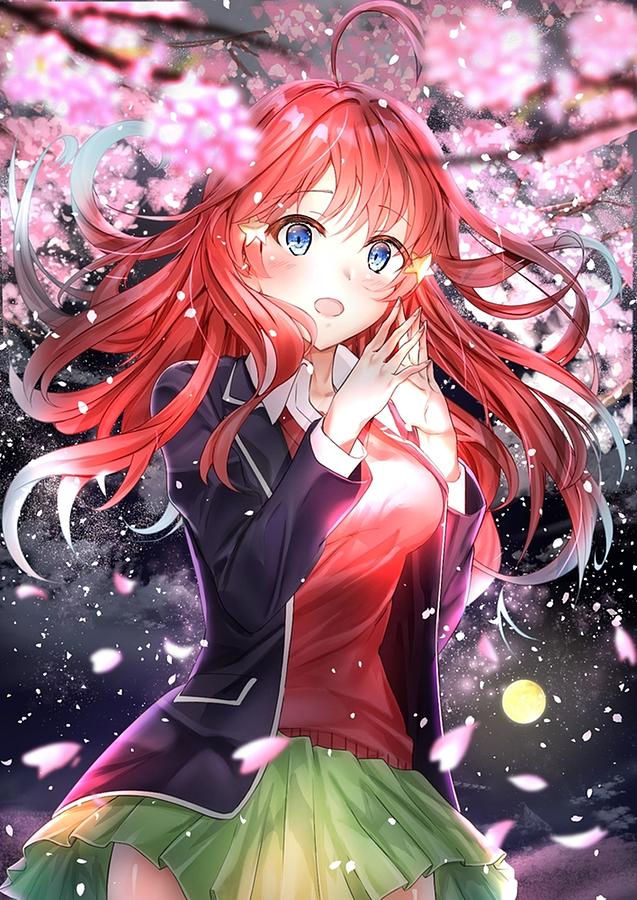 Go-Toubun no Hanayome - Itsuki Nanako Poster Digital Art by Jeffery ...