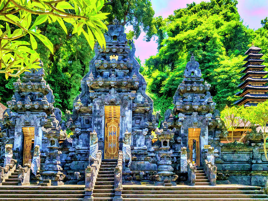 Goa Lavah Temple Bali Photograph by Dominic Piperata