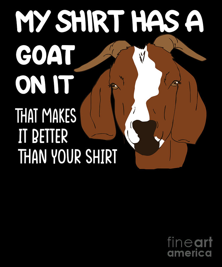 Goat Digital Art - Goat Farmer Farm Goat Lover Gift by RaphaelArtDesign