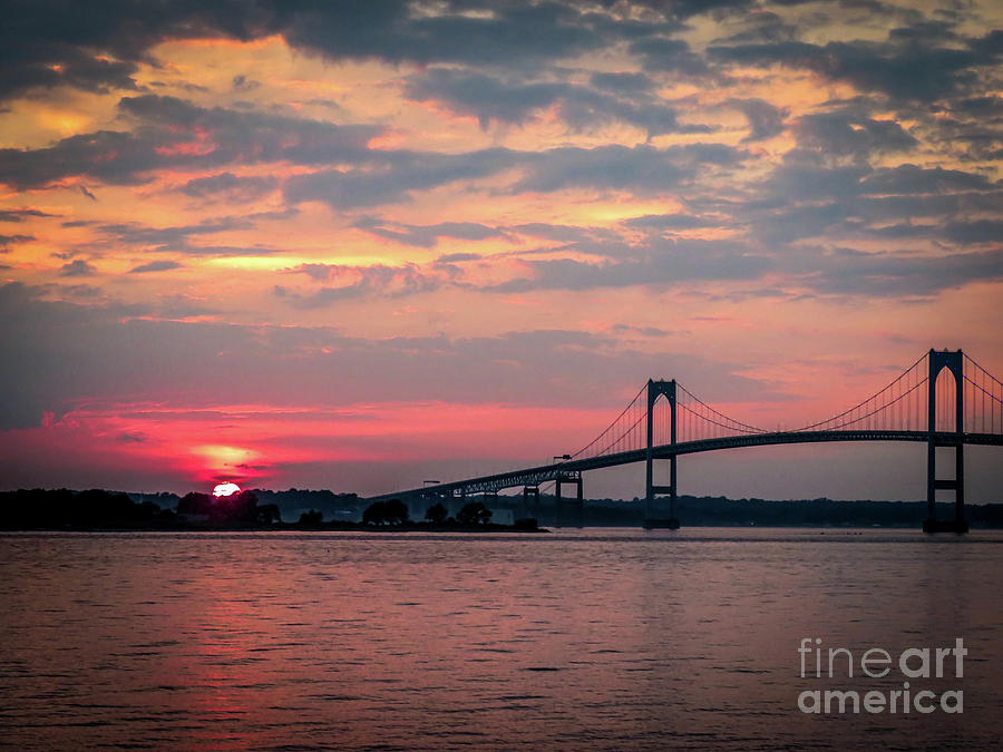 Goat Island Sunset Photograph by Kevin Fortier