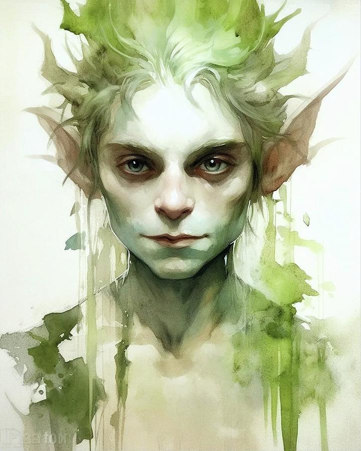 Goblin Boy Digital Art by Evelyn's AI Art - Fine Art America